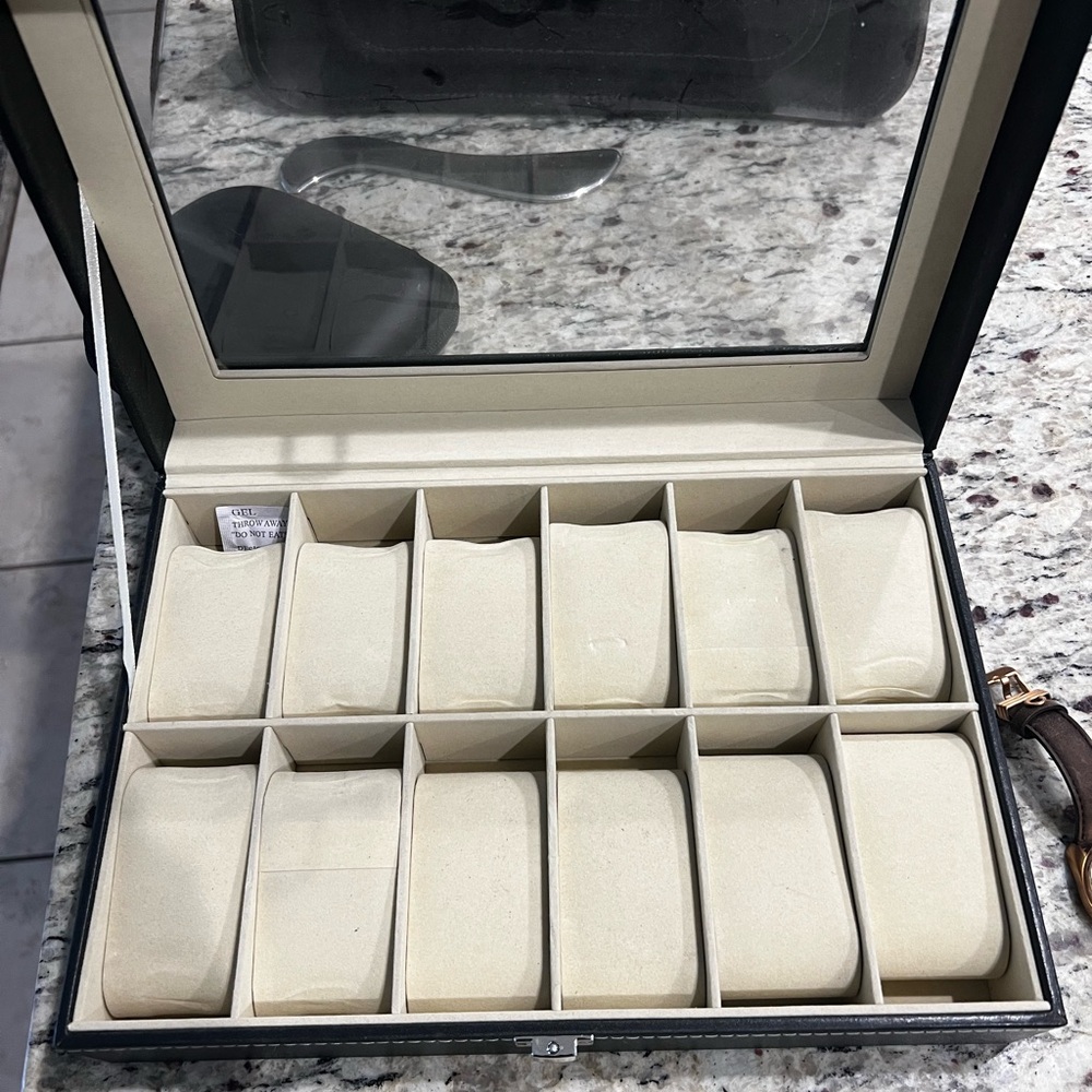 Elegant Watch Display Case